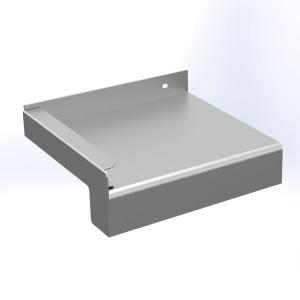 Glaf exterior premium din aluminiu 90 mm × 1500 mm – Natur E6/EV1