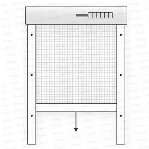 Plasă de țânțari / anti-insecte rulou