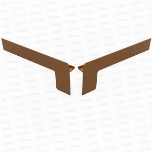 Set capace tip L glaf aluminiu premium 240mm bronz închis ( stânga-dreapta )