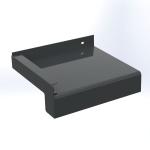 Glaf exterior premium din aluminiu 260 mm × 2000 mm – Gri Antracit RAL 7016